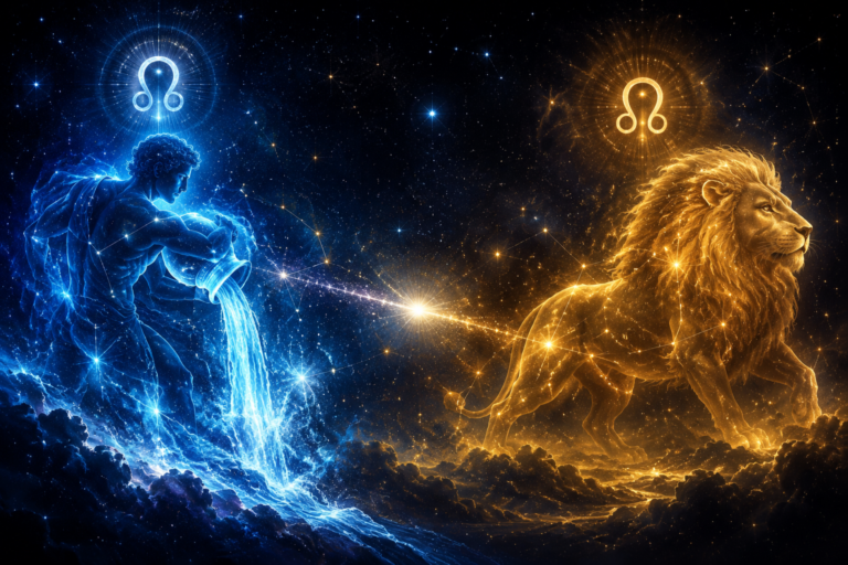 North Node in Aquarius, South Node in Leo 2026–2027: What This Karmic Axis Reveals About Your Natal Personality and Destiny