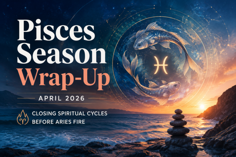 Pisces Season Wrap-Up April 2026: Closing Spiritual Cycles Before Aries Fire