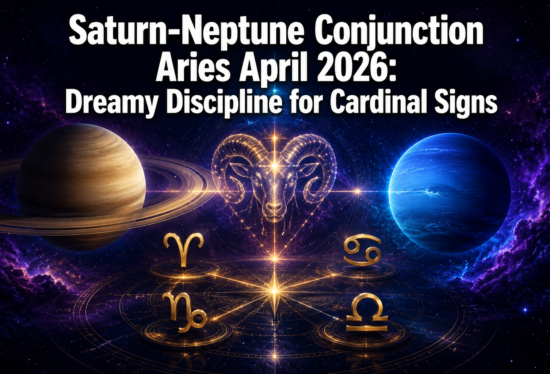 Saturn-Neptune Conjunction Aries April 2026: Dreamy Discipline for Cardinal Signs' Natal Charts