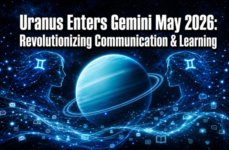 Uranus Enters Gemini May 2026: Revolutionizing Communication and Learning for Every Natal Chart