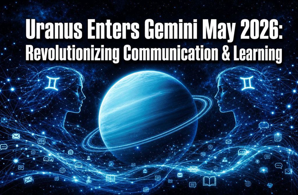 Uranus Enters Gemini May 2026: Revolutionizing Communication and Learning for Every Natal Chart
