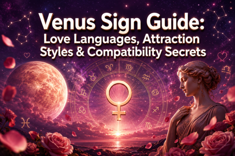 Venus Sign Guide: Love Languages, Attraction Styles, and Compatibility Secrets for New Astrologers
