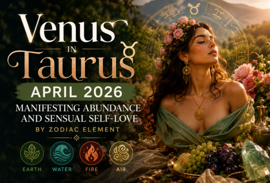 Venus in Taurus April 2026: Manifesting Abundance and Sensual Self-Love by Zodiac Element