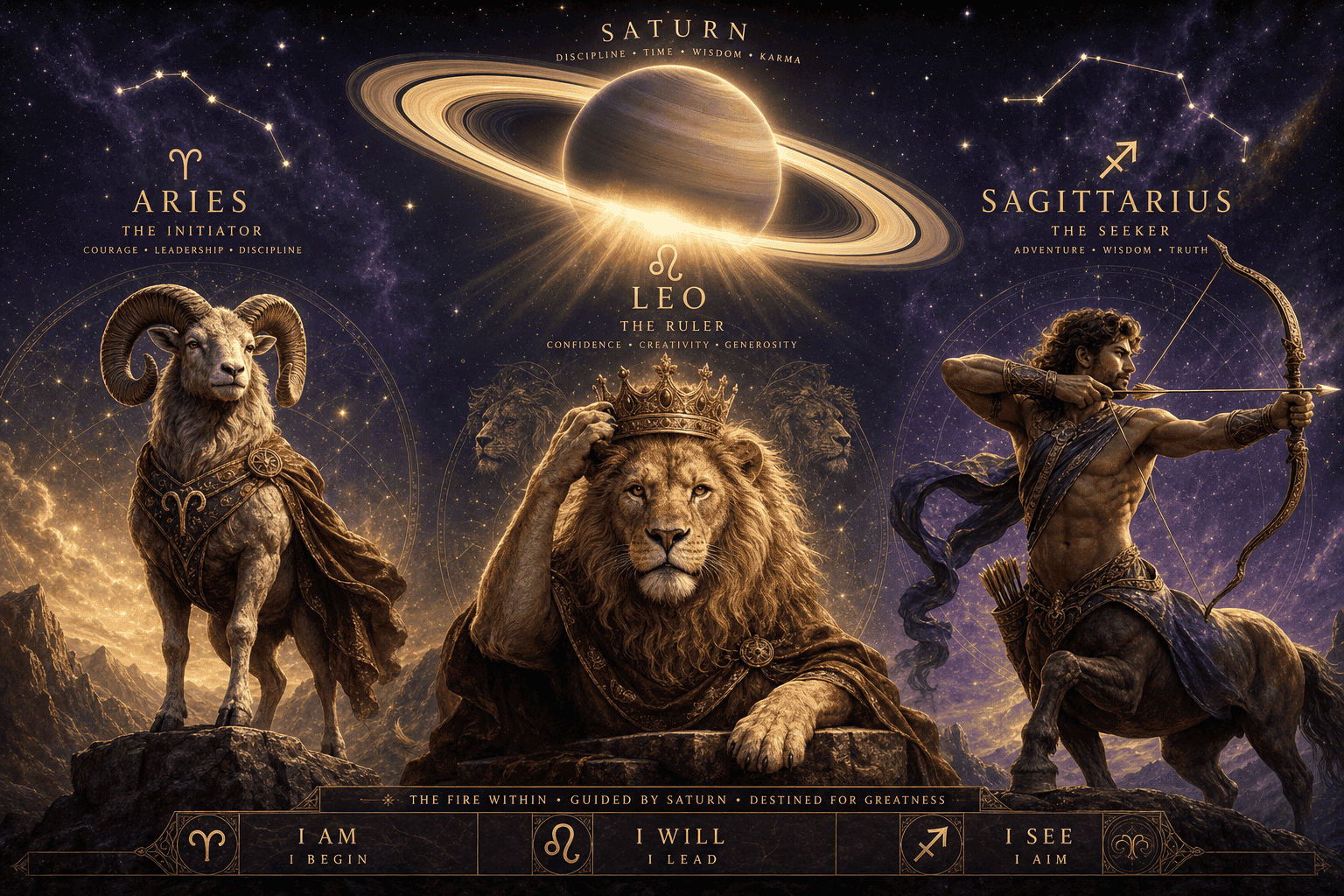 What Specific Professional Strategies Work Best for Aries Under Saturn?